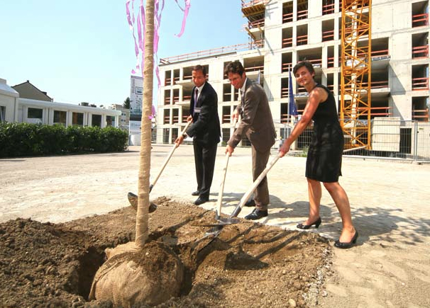 Pflanzung einer neuen Linde für den Luitpoldpark