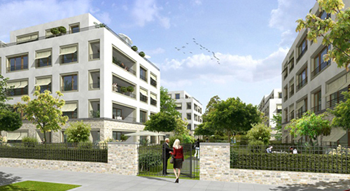 Eines der zahlreichen Bauvorhaben auf dem Riedberg: Neubauprojekt "GWH Riedberg 2.0.". Foto: SELECT Immobilien