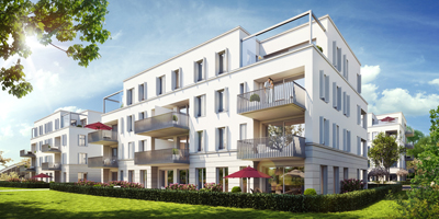 Neubauwohnungen im begehrten Neuhausen-Nymphenburg: PANDiON Gardens
