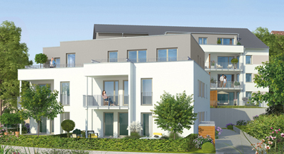 Neubauprojekt in grüner Lage in Wiesbaden: Park-Terrassen