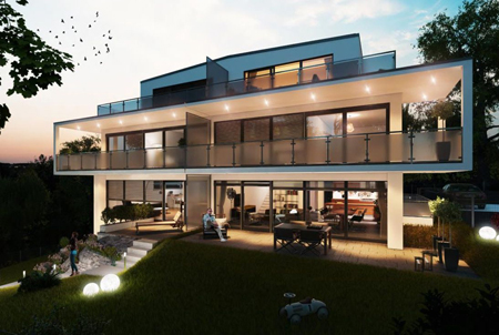 Elegante Doppelhausvilla in Starnberg. Foto: Himmelsbach Immobilien