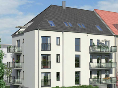 Elegante und großzügige Neubauwohnungen entstehen im Neubauprojekt "Citylife Moosach". Foto: RSI