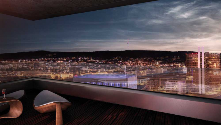 Spektakuläre Aussicht: Cloud No 7. Foto: Dr. Than Immobilien.