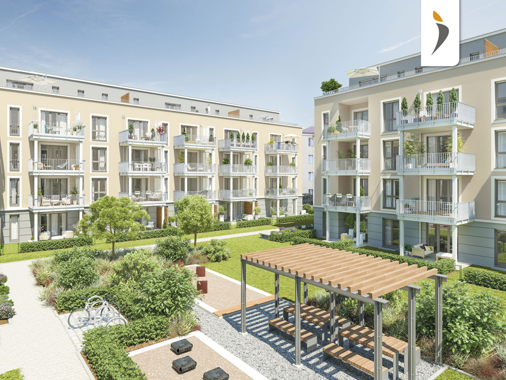 Neubau am Weitlingkiez in Lichtenberg: I love Lichtenberg. Bild: PROJECT Immobilien