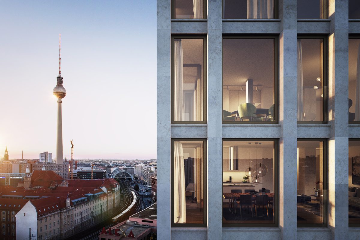 In Kürze Baustart für Wohnturm „Grandaire“ am Alex