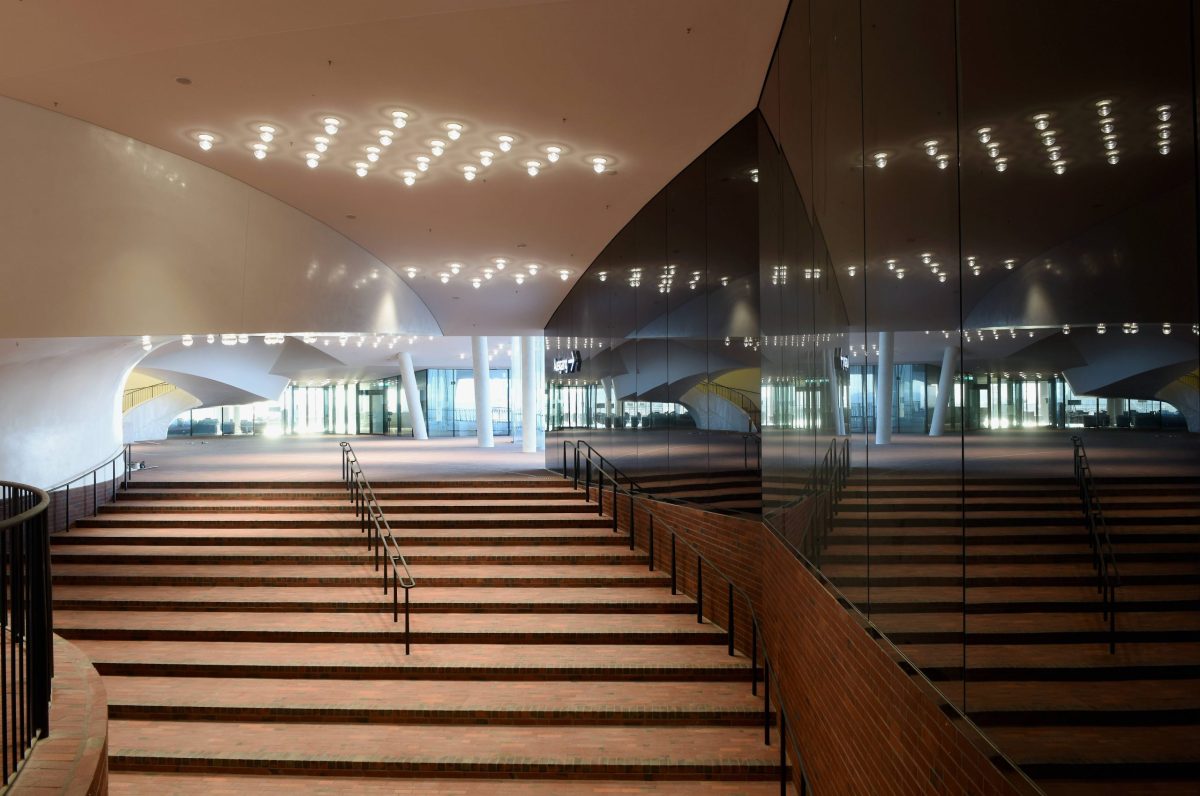 Erste Einrichtungen in der neuen Elbphilharmonie jetzt eröffnet