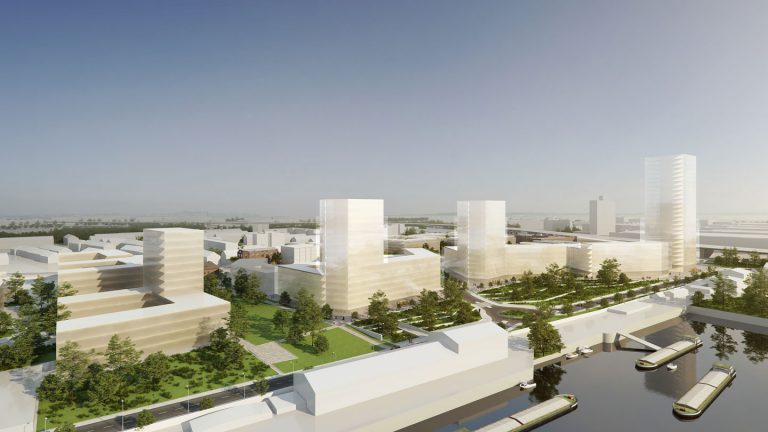 Das Neubau-Stadtquartier „Cologneo II“ der CG Gruppe AG entsteht in Köln-Mülheim.