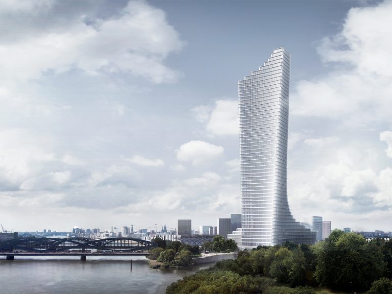 Mit 233,30 Metern wird der Elbtower des Bauherrn SIGNA Prime Selection AG Hamburgs höchster Wolkenkratzer an der HafenCity.
