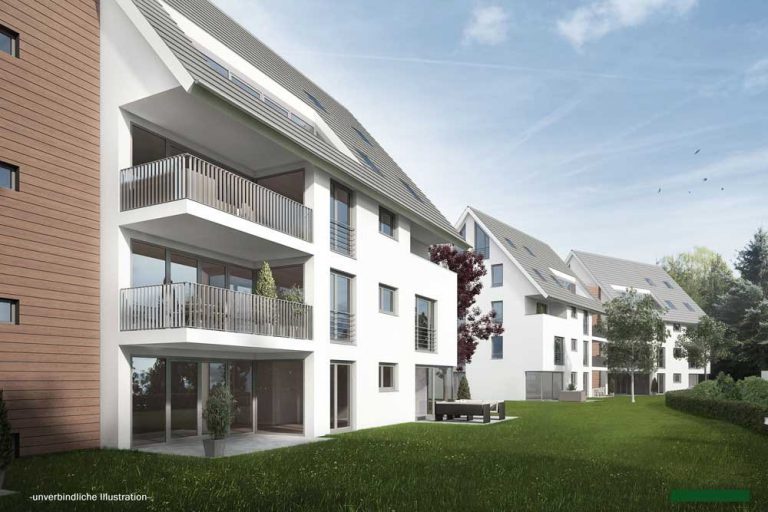 Title picture: "General tips for buying real estate in Germany": new build condominiums in the Römergärten property development project in Stuttgart / Bad Cannstatt – sold out!