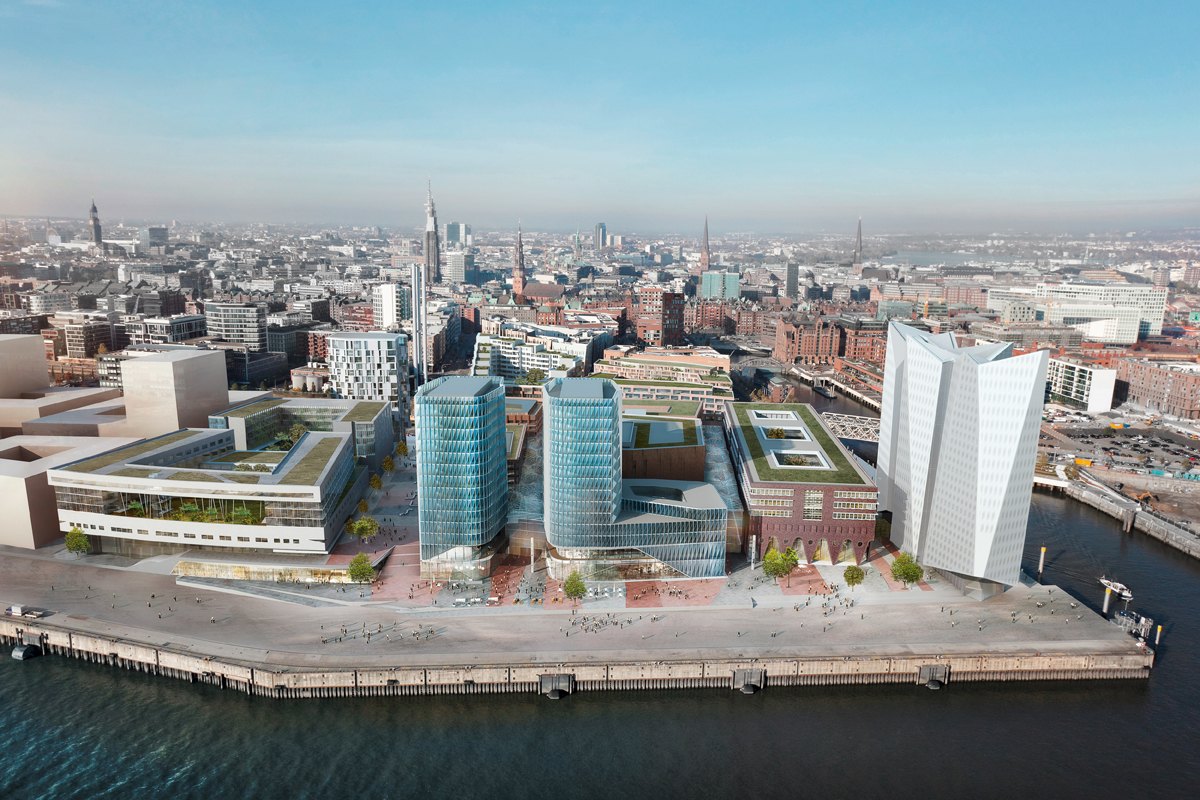 400 Neubauwohnungen im Überseequartier geplant