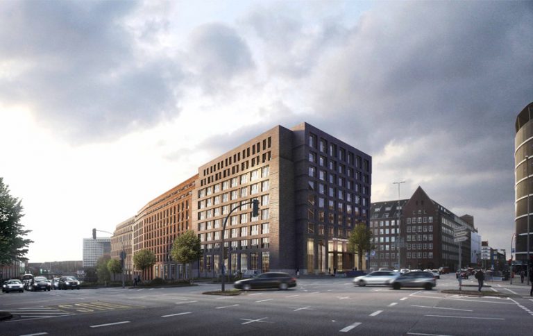 Neubau-Quartier JOHANN KONTOR am Klosterwall in Hamburg.