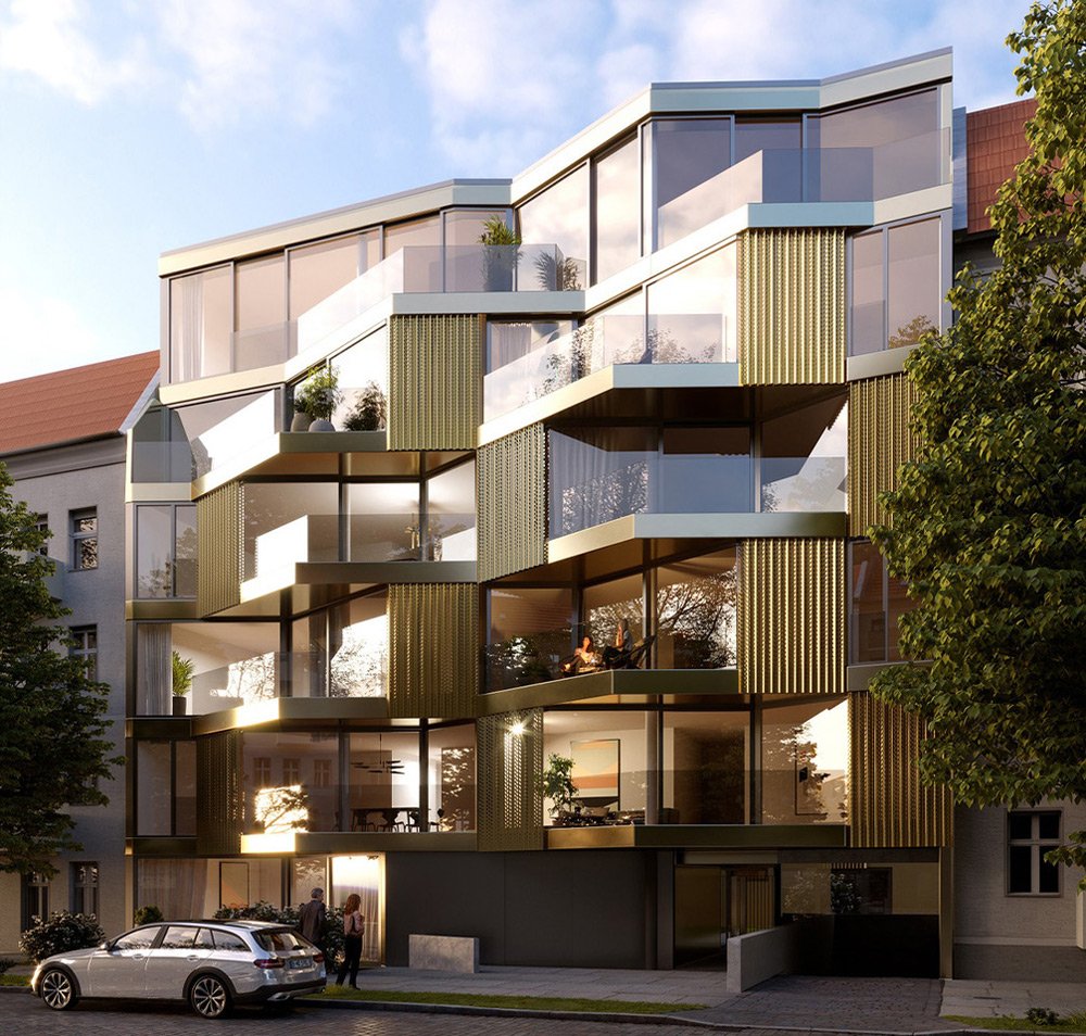 Ein neuer Lifestyle entsteht mit dem Neubau „TOPAZ Berlin“ im Florakiez (Bild: Archigon Projektentwicklung und Baubetreuung GmbH).