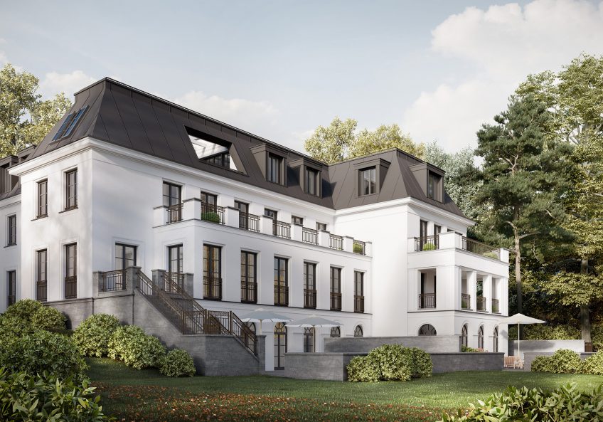 In Berlin-Grunewald entsteht ein neues Projekt von RALF SCHMITZ: das „HAUS BENNETT“ (Bild: Ralf Schmitz GmbH & Co. KGaA).