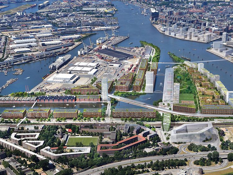 Elbphilharmonie-Architekten gewinnen Ideenwettbewerb zum neuen Stadtteil Grasbrook
