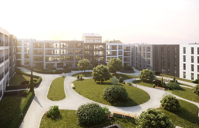 Stadtquartier Dreizehn - Neubauprojekt in Bergisch Gladbach