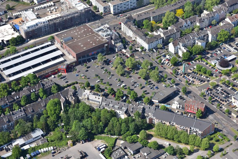 Luftbild des Areals Cube Central 378