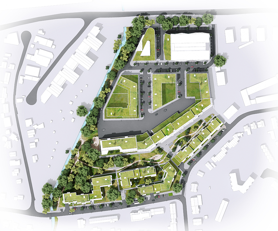 Rund 400 Neubauwohnungen im urbanen Stadtquartier Petersen Park