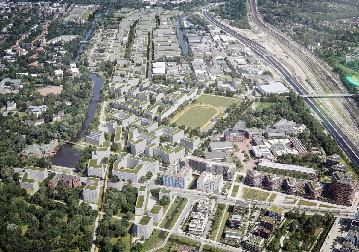 Im Neubau-Quartier Wilhelmsburger Rathausviertel geht’s voran