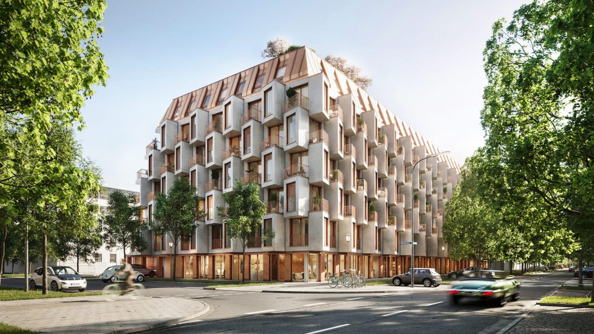 Interview mit Jan Schellhoff von UNStudio über den Neubau „Van B. Very urban living“ in München: „Ein Revolutionär in puncto Wohnen“