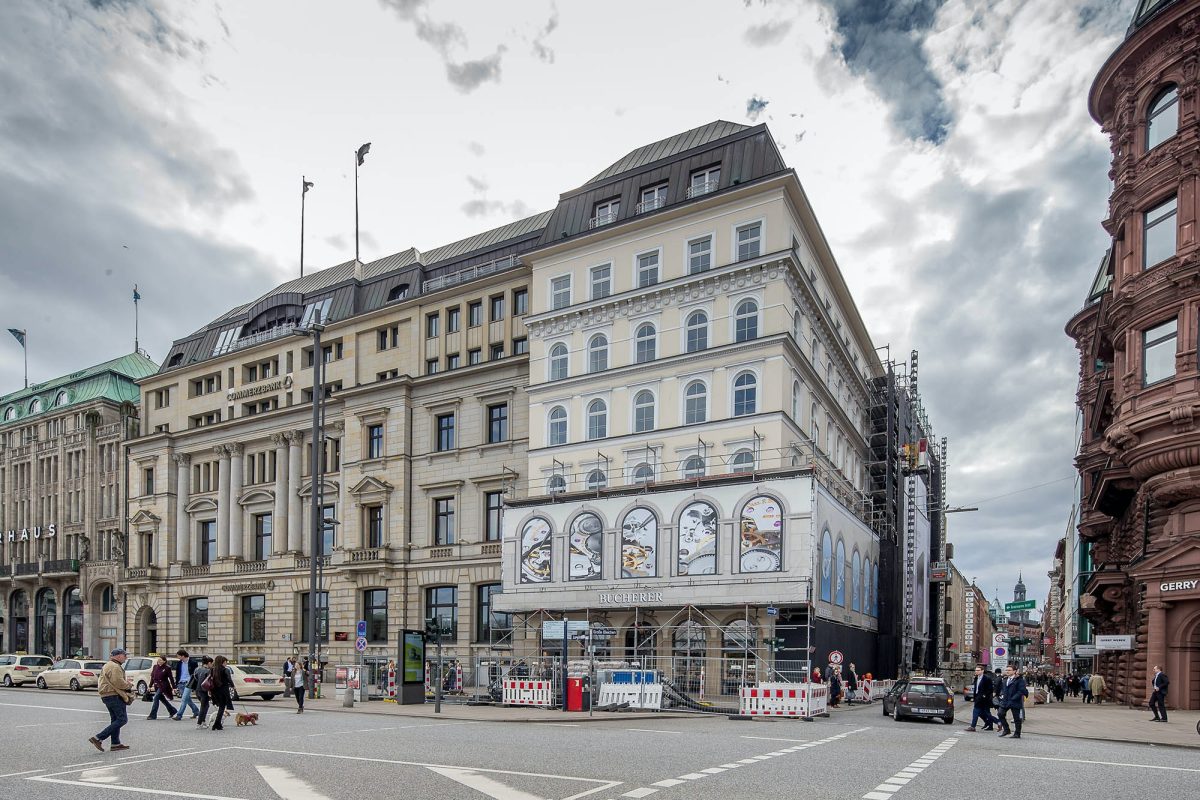 Der Jungfernstieg: Hamburgs Boulevard putzt sich heraus