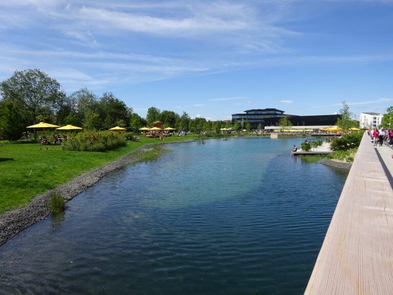 Landesgartenschau Kirchheim mit Parksee