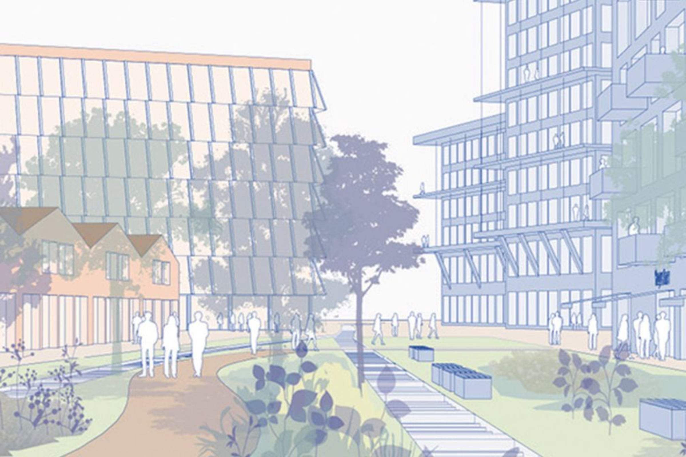 Europark München: neues Quartier Helene mit bis zu 1.000 Wohnungen 