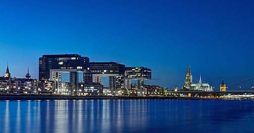 Deutzer Hafen Köln 3.000 Neubauwohnungen am Wasser